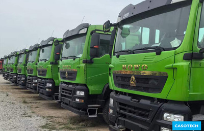 HOWO TX dump truck 400HP 6x4 Euro 6 ZZ3257V384GF