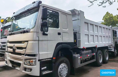 Howo 6x4 380hp 5.6m dump truck ZZ3257V3847B1